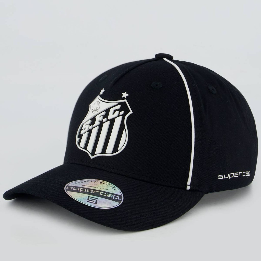 Boné Santos Americano Infantil Preto