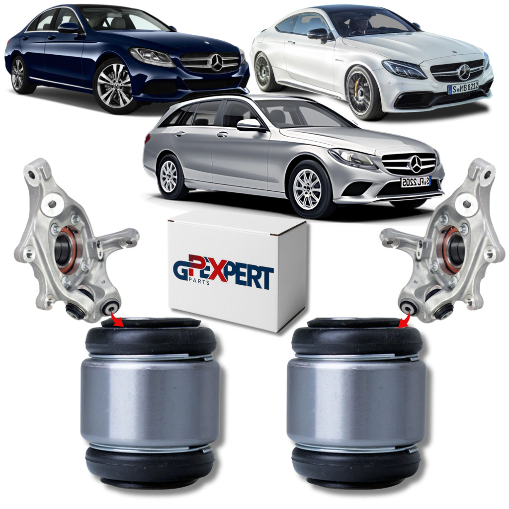 PAR BUCHAS MANGA DE EIXO BANDEJA TRASEIRA MERCEDES W205 S205 C205 2014 2015 2016 2017 2018