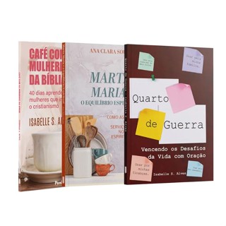 Kit 3 Livros - Mulheres de Fé em Oferta na Shopee