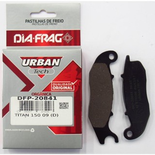 Pastilha Freio Fz25 250 Fazer 2018 a 2024 DFP-20841 em Oferta na Shopee