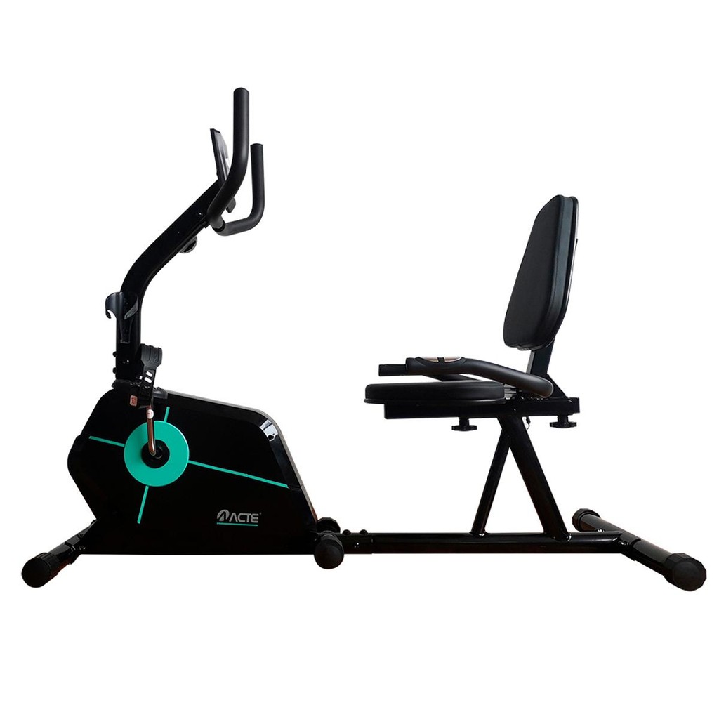 Bike Bicicleta Ergométrica Horizontal 2.0 Verde E29 8 Intensidades - Acte - Sports & Outdoors