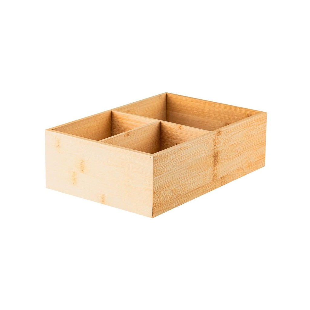 Caixa organizadora Ou com três divisórias 5L Linha Keep em Oferta na Shopee