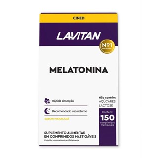 Lavitan Melatonina C/150 Comp. Mastigaveis Maracuja em Oferta na Shopee