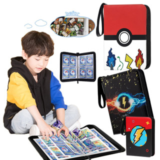 Pasta Para Álbum De Cartas Pokémon Com Zíper Comporta 400 Cartas Totalizando 50 Páginas De Álbum em Oferta na Shopee