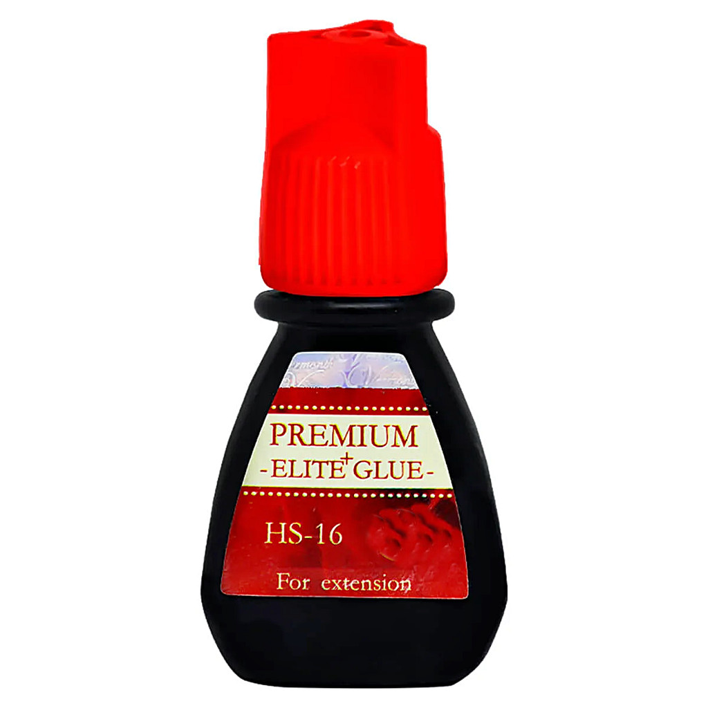 Cola Elite Hs16 5ml Extensão Cílios Fio Premium Black Glue