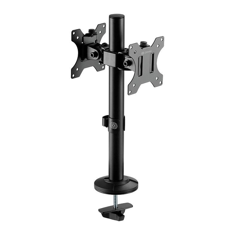 Suporte Para 2 Monitores 17 a 32 Pol Zinnia TMS 120 Duplo Vesa Mesa