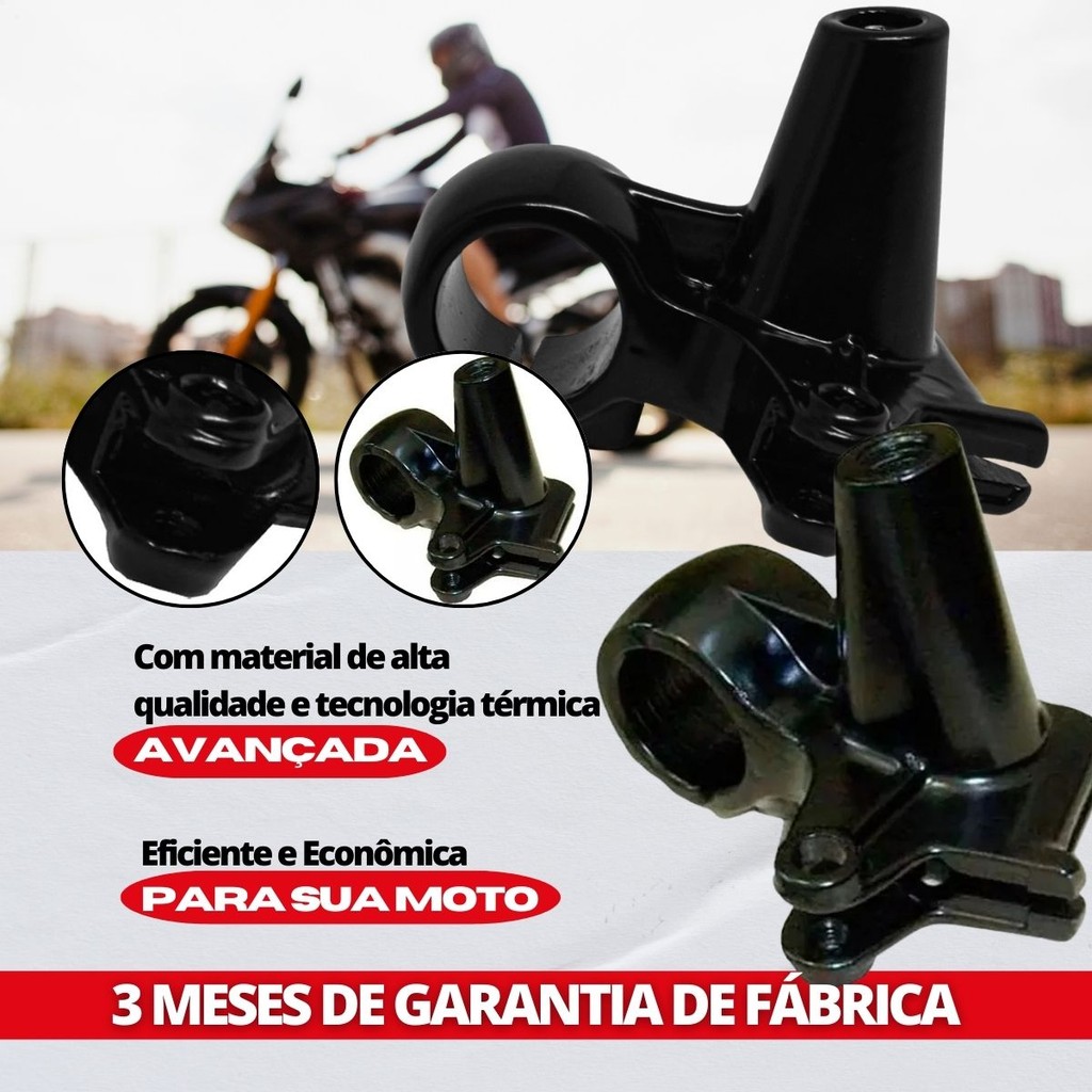 Manicoto De Freio Honda Biz 100 1998 Até 2005 Lado Direito — imagem 2 de 2