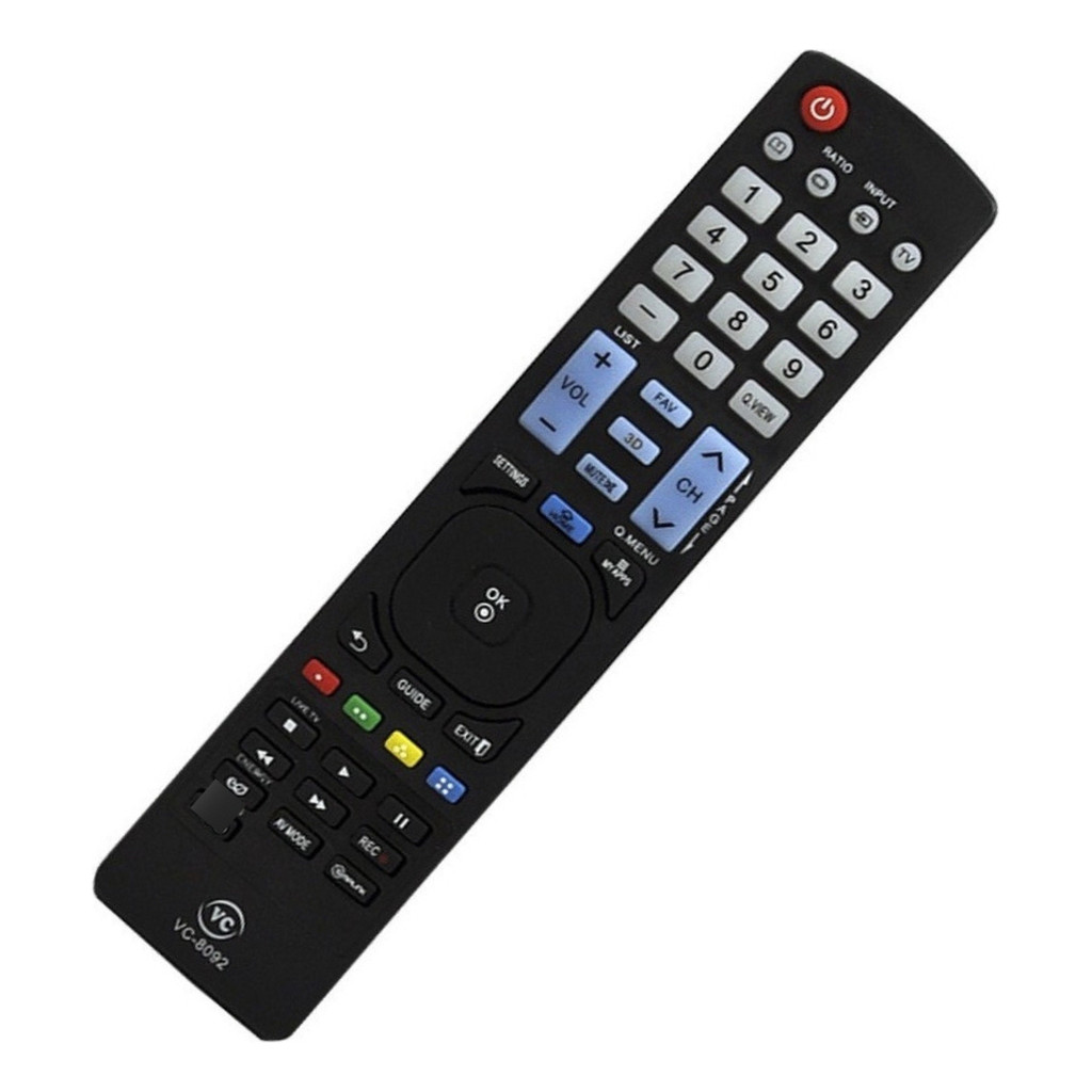 Controle Remoto Compatível Tv 47lv3700 42lv3700 32lv3700 Lcd Pronto Uso