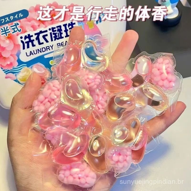 1 PC 3 em 1 Cápsulas de Sabão em Gel de Detergente para Lavanderia @ czyzh YSWF em Oferta na Shopee