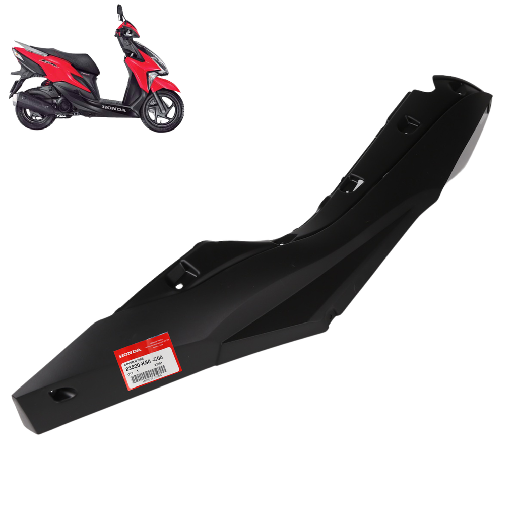 Tampa Lateral Direita Assoalho Elite 125 2019 a 2024 Original Honda
