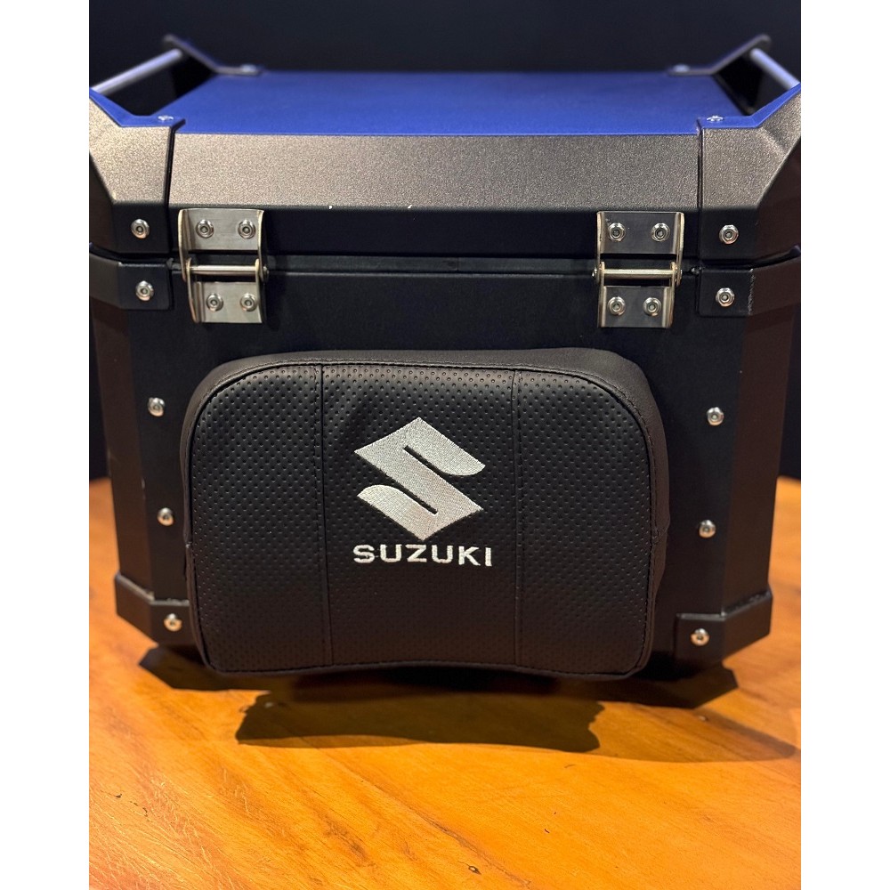 Encosto Almofada Para Baú Top Case Universal Suzuki Bráz