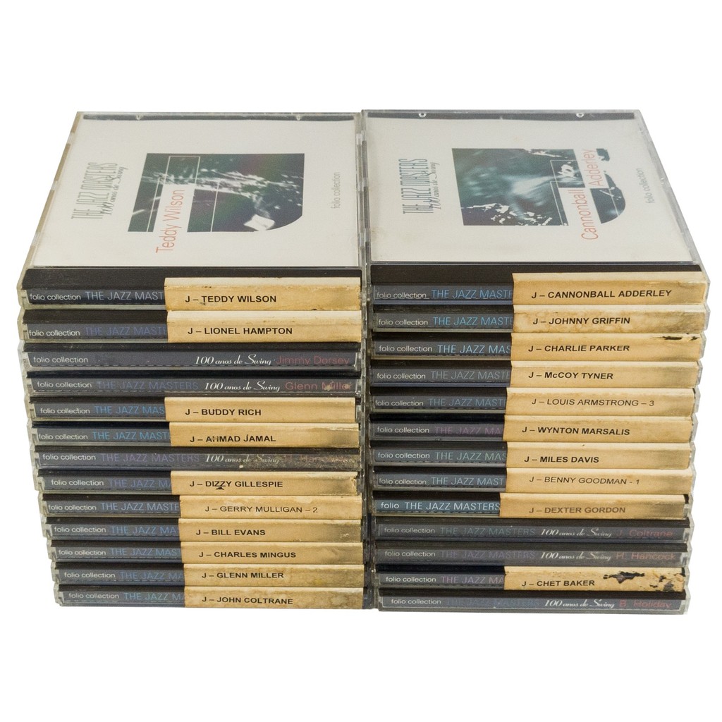 26 CDs Coleção Jazz Masters 100 Anos Swing