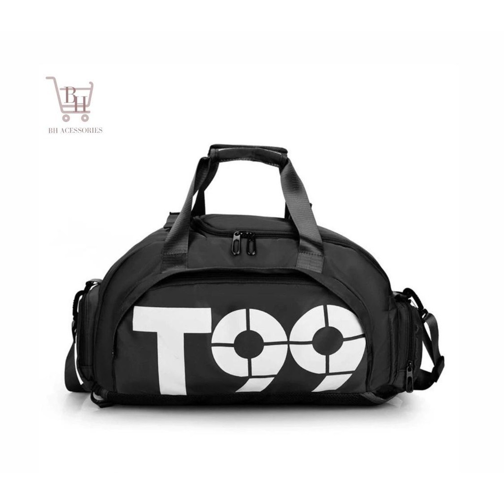 Mochila Preta Costa Transversal Fitness, Treino, Futebol, Academia Impermeável Bolsa
