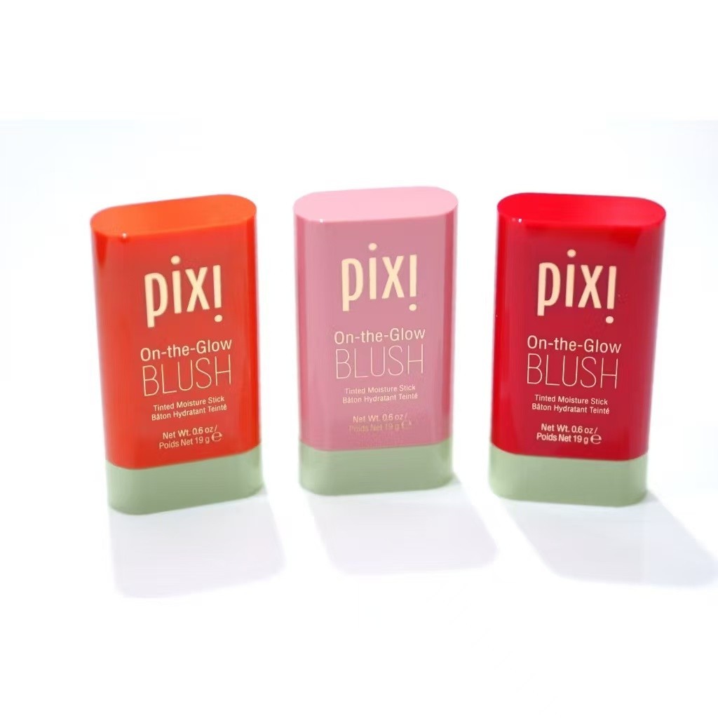 Pixi Make Up Funcional Blush Stick Easy Color Rouge Blusher Cream À Prova D'água Alta Coloração em Oferta na Shopee