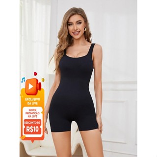 Body Modelador Sem Costura , Feminino Com Busto Completo E Levantamento De Quadril