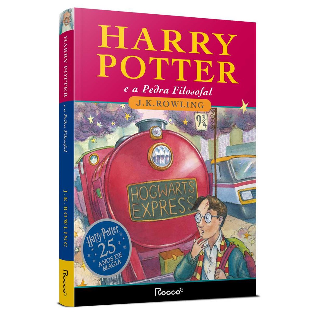 Harry Potter e a Pedra Filosofal - Edição Comemorativa de 25 Anos em Oferta na Shopee