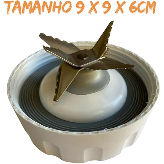 Lâmina Faca de Reposição Para Base Copo Liquidificador Philips Walita RI2240 RI2242 RI2244 Br