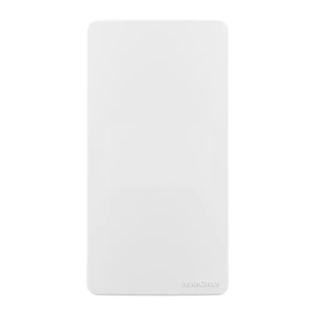PLACA P/ CONDULETE CEGA 1" C/ SUPORTE SLEEK BRANCO