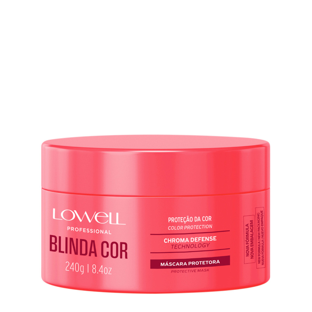 Lowell Blinda Cor - Máscara Capilar 240g em Oferta na Shopee