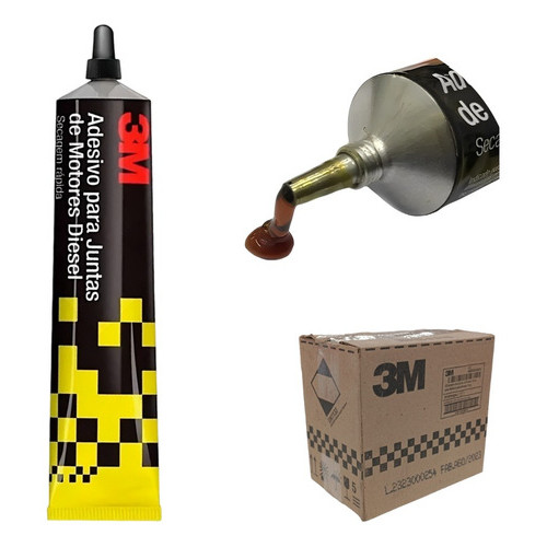 Kit 48 Adesivo Cola Junta Motor E Câmbio Carro Moto Caminhão