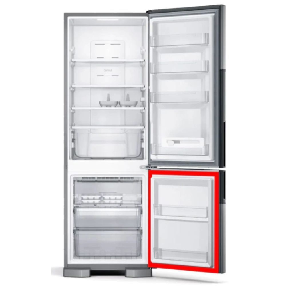 Borracha Gaxeta Panasonic BB53 Inferior Geladeira