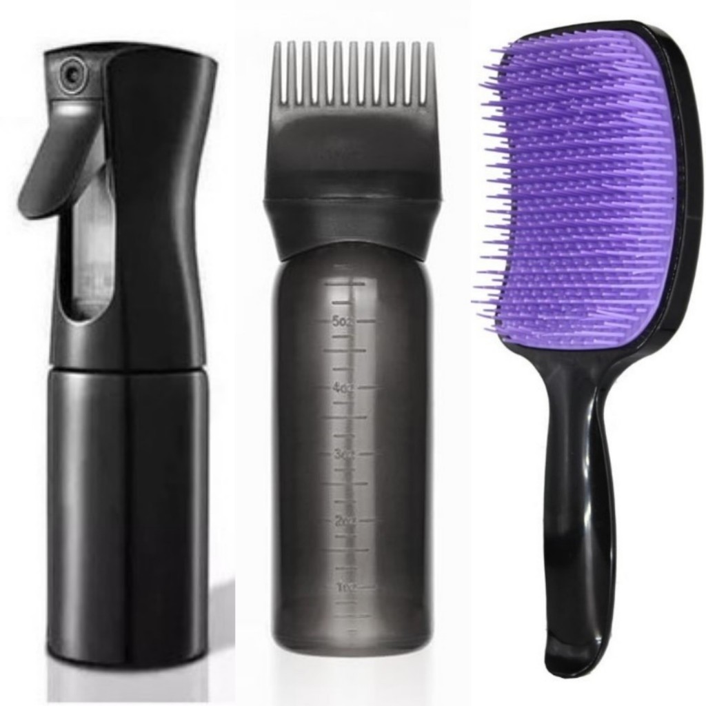 Kit Com 3pcs De Limpeza a seco Para os Cabelos, para quem gosta de personalizar a rotina capilar em Oferta na Shopee