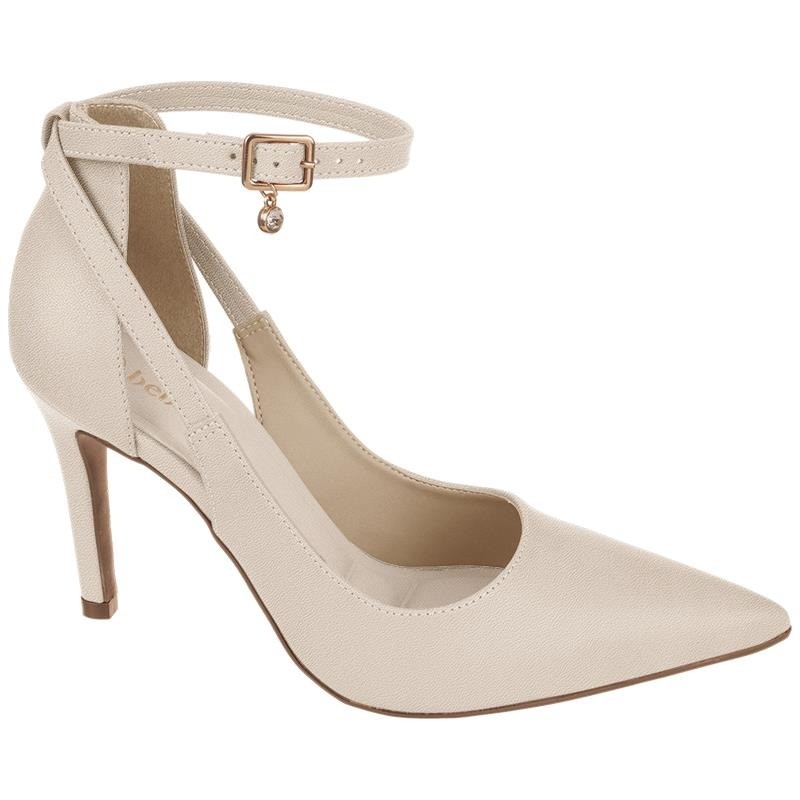 Scarpin Bebecê Bico Fino Com Pingente 9430-160
