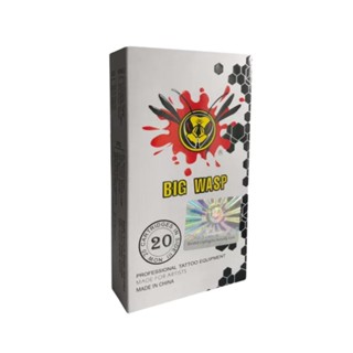 20 Cartuchos Tatuagem Big Wasp Matte RL Traço em Oferta na Shopee