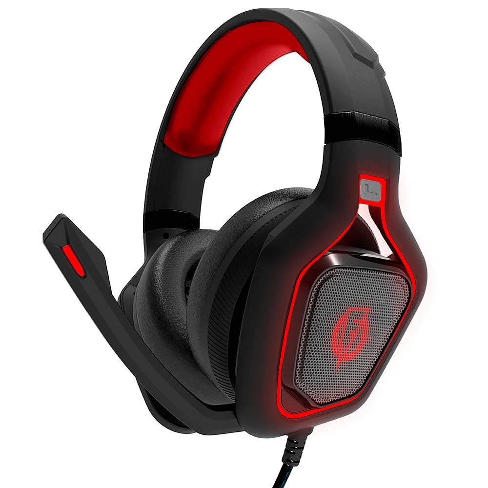 Headset Gamer Flakes Power Kill 7.1 Virtual, Drivers 60mm, LED vermelho, Microfone USB, FLKH002, ELG em Oferta na Shopee