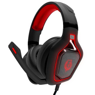 Headset Gamer Flakes Power Kill 7.1 Virtual, Drivers 60mm, LED vermelho, Microfone USB, FLKH002, ELG em Oferta na Shopee