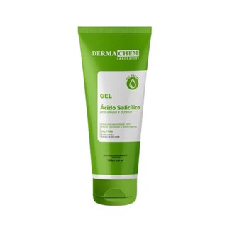 Gel Facial Antioleosidade Ácido Salicílico 100g Dermachem em Oferta na Shopee