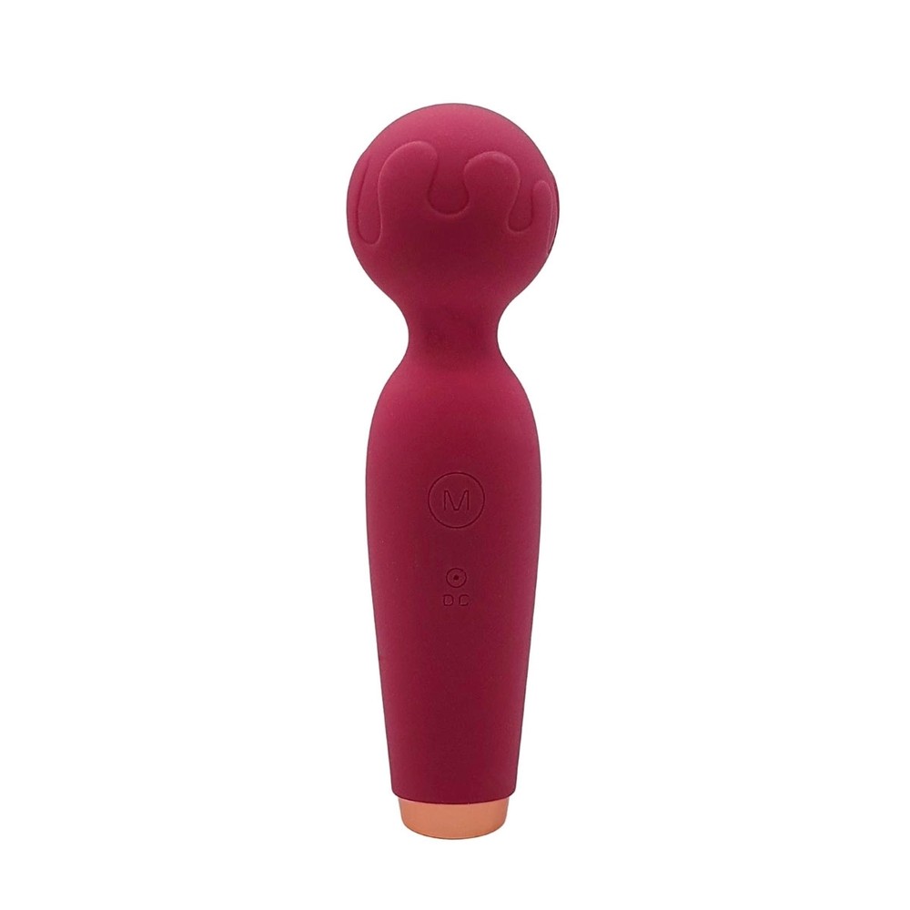 Massageador Corporal em Silicone Super Macio, Recarregável 14 x 4,2 cm em Oferta na Shopee