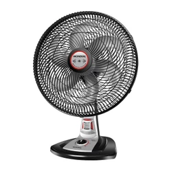 Ventilador De Mesa Mondial Turbo Tech Repelente Pastilha VT-RP-02 Vent 40cm 220V Preto/Prata