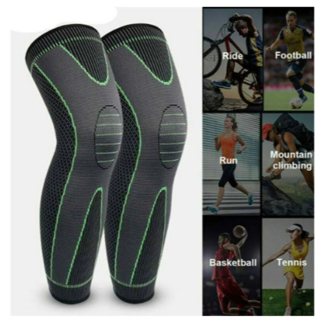 kit 2 joelheira Compressão Treino Termica Articulação Exercicios