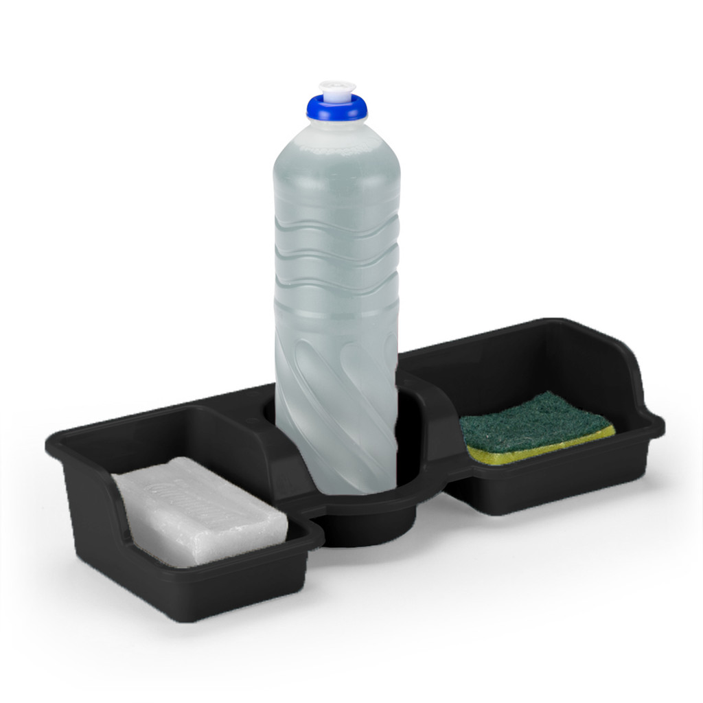 Porta Detergente com Porta Sabão e Esponja Plástico Colorido em Oferta na Shopee