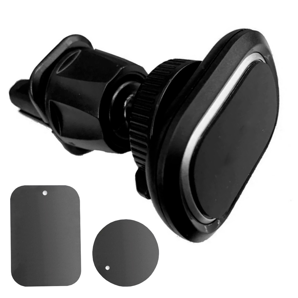 Suporte Magnético 360º Para Celular Na Saída De Ar Do Carro em Oferta na Shopee