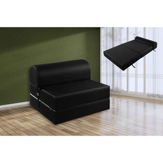 Sofá Cama Solteiro New Extra Courano Preto - Paropas em Oferta na Shopee