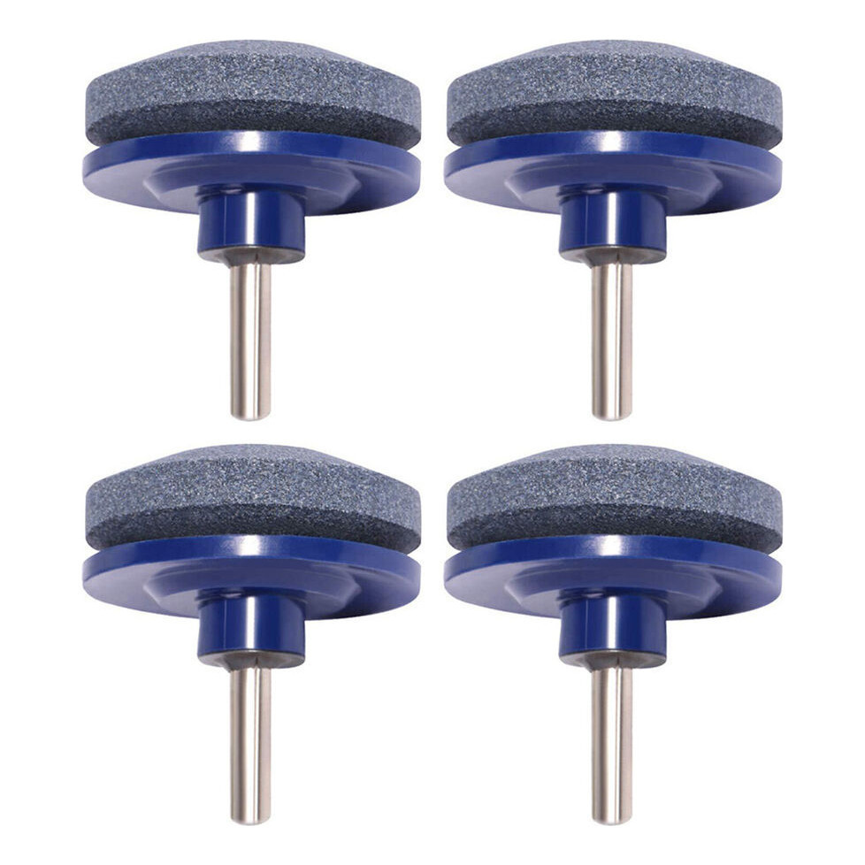 4-piece Rotary Grinding Wheel Sharpening Stone Drill Mower Sharpening Stone