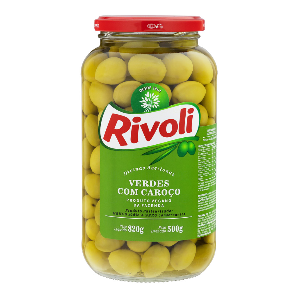 Azeitona Rivoli 500g: Onde Comprar | BuscaProdutos