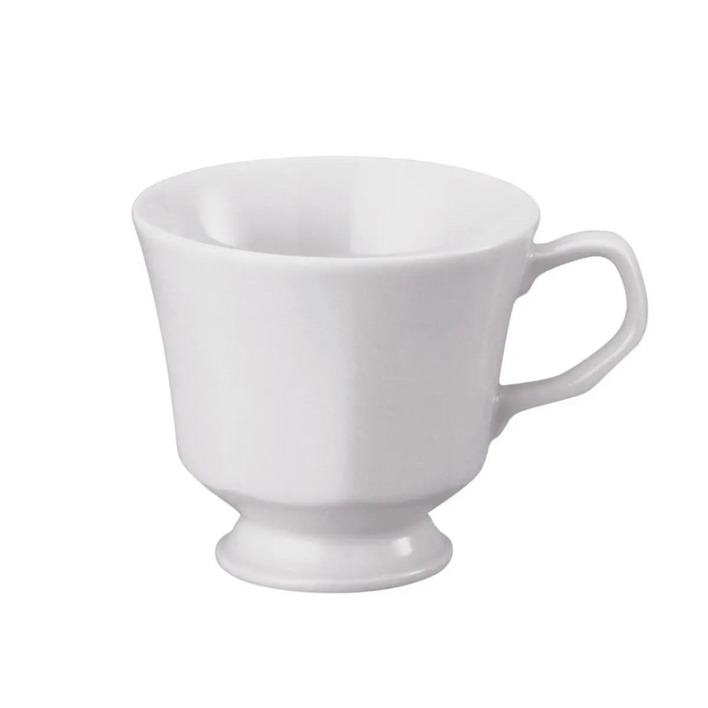 Xicará de Chá com Pé 200 ML Prisma Porcelana Schmidt