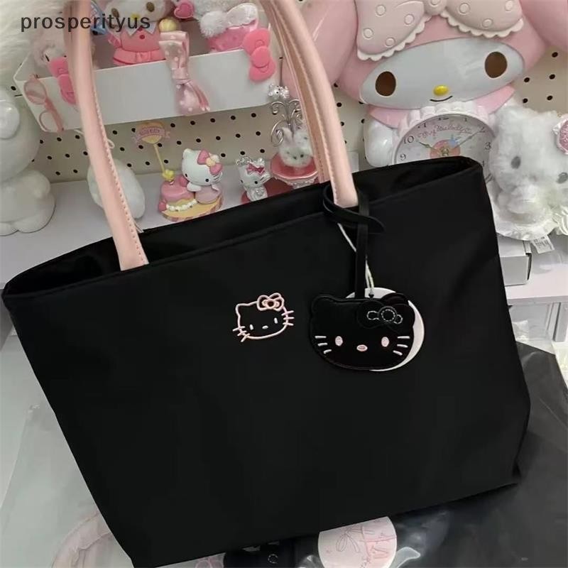 [prosperityus] Bolsa De Ombro Fofa De Desenho Animado De Grande Capacidade Feminina Viagem Compras Casual Para Computado em Oferta na Shopee