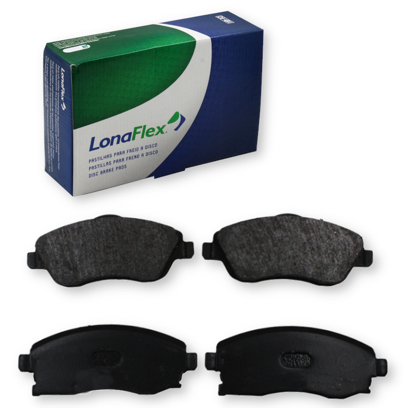 Pastilha de Freio Dianteira Corsa 1.0/1.8 Montana 1.4/1.8 2002/2011 - Lonaflex P46 em Oferta na Shopee