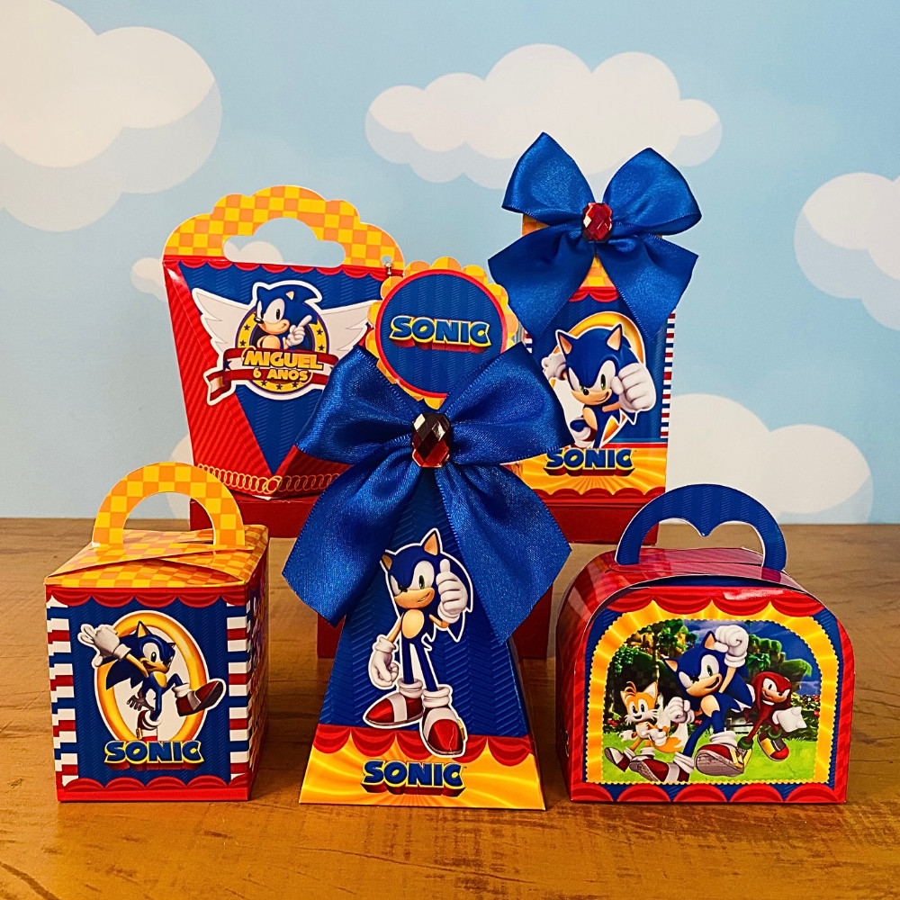 Decoração Sonic Festa Infantil - Comprar com Melhor Preço em Decoração