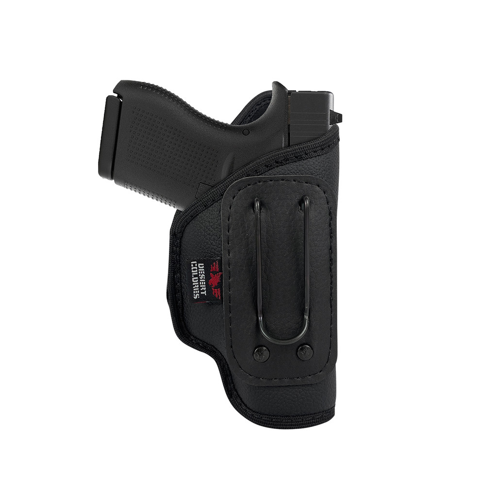 Coldre Velado Para Pistolas GLOCK G26, G27, G28, Imbel SC MD1, SC MD2 (Xodó) em Neocouro P.U (Sem Aba)