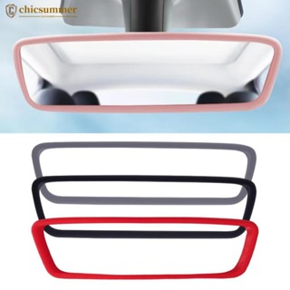 CHICSUMMER Capa Protetora De Espelho Retrovisor De Carro , Moldura De Borda De Silicone , Acessórios De Tela Para Tesla em Oferta na Shopee