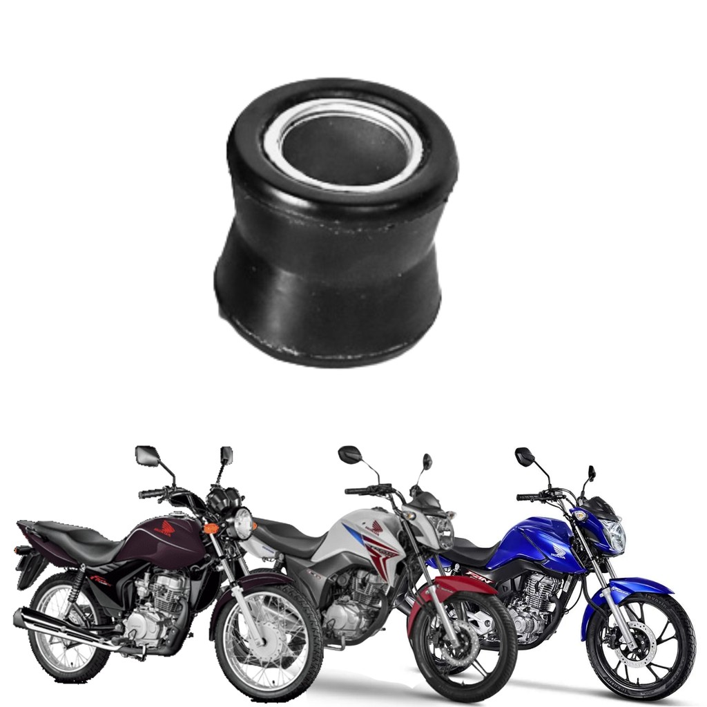 Bucha Coxim Amortecedor Traseiro Gp7 Cg Yes Intruder 125