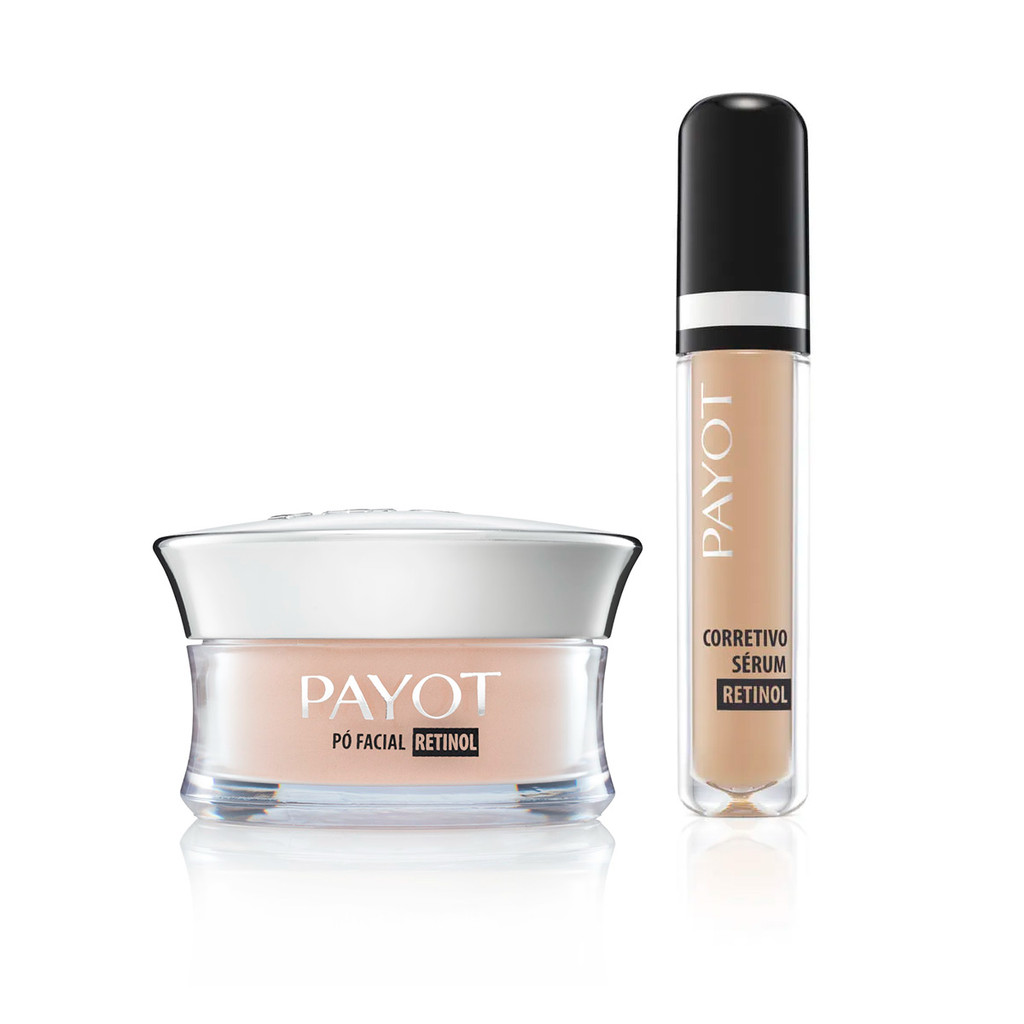 Kit Corretivo 30 + Pó Facial Retinol Matte Payot