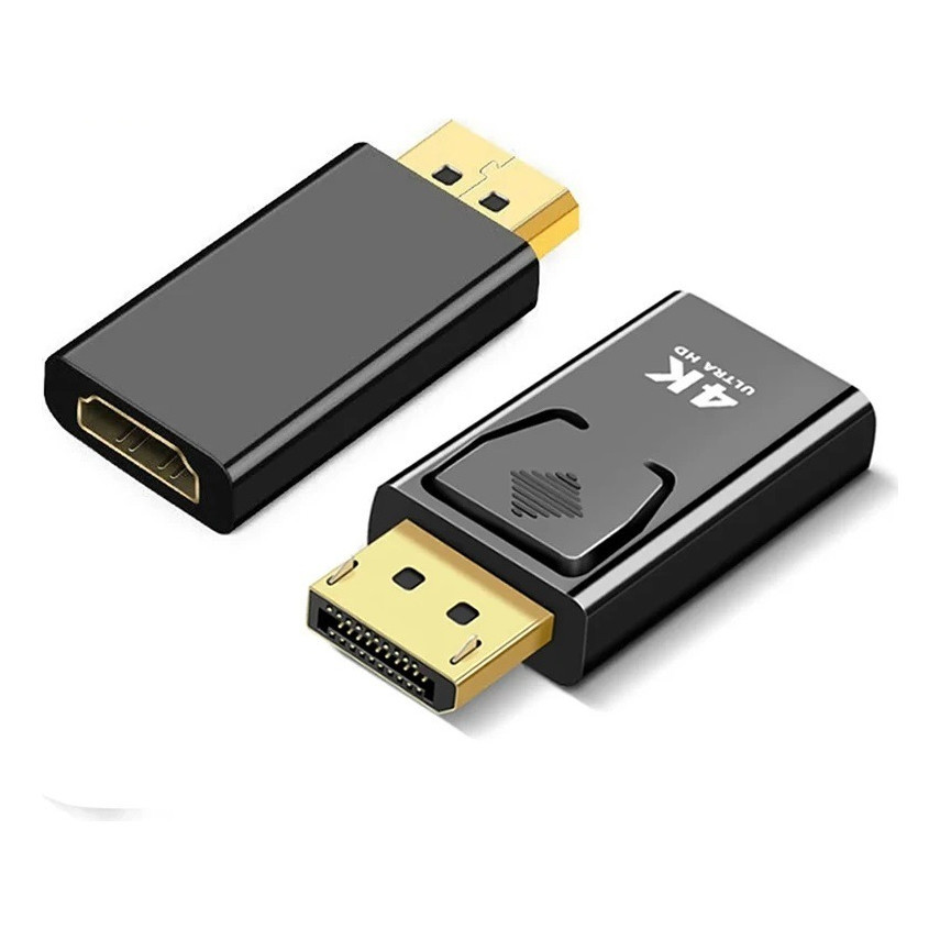 Adaptador DisplayPort para HDMI 4K 60Hz Ativo Conversor Vídeo Placa Monitor TV