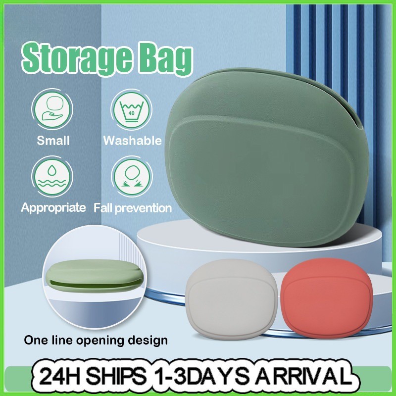 Saco De Armazenamento De Silicone Cabo De Dados , Caixa Multifuncional E Conveniente Do Carregador De Fone De Ouvido