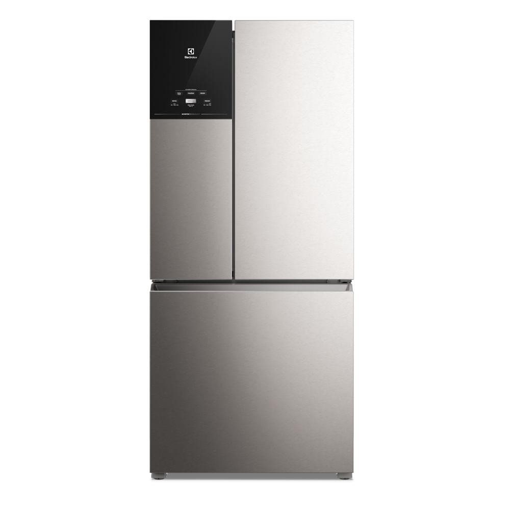 Geladeira Electrolux Frost Free Inverter 590L AutoSense 3 Portas Cor Inox Look (IM8S) - Home Appliances